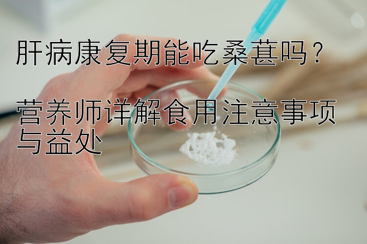 肝病康复期能吃桑葚吗？  
营养师详解食用注意事项与益处